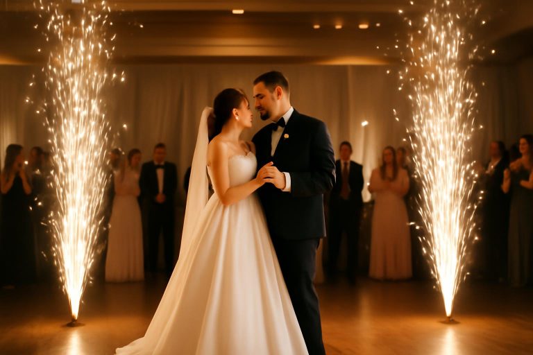 « Sublimez votre mariage avec des jets de scène : guide pratique et conseils de sécurité »